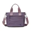 Bolso de Hombro de Tela de Nylon Casual Diario para Mujer 2025 Invierno Nuevo Gran Capacidad Impermeable Cruzado para Viajes