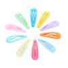 Nuevo clip para el pelo de niños accesorios para el pelo color caramelo bbbclip clip lateral proceso de goteo de aceite DIY fabricantes de accesorios para el pelo mayoristas fabricantes mayoristas