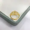 Anillo de encaje hueco con perla DIY ajuste de anillo de perla accesorios de joyería circonita microincrustada al por mayor anillo abierto ajustable