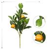 Limão de simulação único transfronteiriço decoração de mesa decoração de casa fruta artificial limão simulação único buquê de cabo