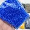 Arte de uñas de cristal brillante, microdiamante mágico, taladro para uñas, polvo de diamante roto, color transparente, bricolaje, base puntiaguda, diamantes de imitación, venta al por mayor
