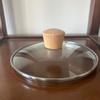 Tazón de Vidrio Grueso con Forma de Oso y Doble Asa para Fideos Instantáneos, Olla de Vidrio de Borosilicato con Rayas Verticales, Olla para Sopa Doméstica, Olla para Estofado
