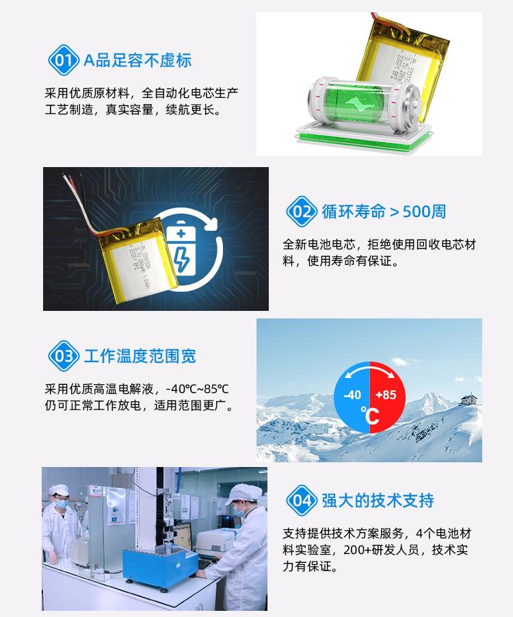 聚合物电池A品电芯
