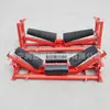 Correia Transportadora Cônica Revestida de Borracha Dispositivo de Correção Automática Correia Transportadora Dispositivo de Correção Mecânica Bidirecional Rolos de Suporte Anti-Desvio