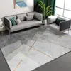 Alfombra de terciopelo de cristal para sala de estar, antideslizante, alfombra de área grande para uso doméstico, alfombra estampada lavable de lujo ligero, alfombra para el hogar