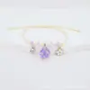 Bestseller transfronterizo: flores reales, flores secas, gypsophila, pulseras tejidas hechas a mano, joyería de cerámica de Jingdezhen, estilos de puestos en lugares escénicos