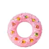 Serie de Colores Macaron Flotador Infantil para Niños de 3 a 6 Años, Anillo de Cristal, Inflable, Engrosado, Flotador de Doble Bolsa de Aire para Axilas, Flotador