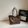 Bolsa Tote de Alta Apariencia para Mujer, Nueva Moda Otoño 2025 Elegante Maletín para Viajar, Bolso Sencillo para Estudiante