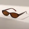 Óculos de Sol com Armação Oval para Mulheres, Estilo Transfronteiriço Tendência Y2K, Óculos de Sol Emagrecedores para Dirigir e Férias