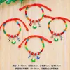 Joyería de Venta Caliente Festival del Bote del Dragón Pulsera de Cuerda Colorida Tejida a Mano Espiral Columna de Dragón Suerte Cuerda de Mano Colorida
