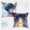 Almohada de Anime Genshin Impact, Forma Cuadrada, 40-78 Cm, Dropshipping