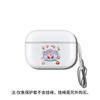 Adecuado para Apple AirPods Pro2 Estuche Protector Segunda Generación Estuche Protector para Audífonos Inalámbricos Apertura Lateral Estuche Transparente