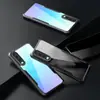 Funda para Teléfono Móvil Huawei P30 Mate20 Nova 7I Pro Cubierta Protectora Anti-Caída de Cuatro Esquinas de Acrílico de Alta Transparencia