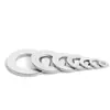 Junta Plana de Acero Inoxidable 304 Junta Redonda Engrosada Ampliada Tornillo Metálico Junta de Anillo Mesón M12M14M16M18