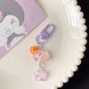 Llavero Original de Estrellas y Nubes Finas de Penetración de Hielo ins Corazón de Niña de Dibujos Animados Joyería para Colgar en Mochila de Estudiante Regalo para Novia