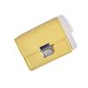 Cartera de estilo coreano para mujer, mini billetera de nicho, sencilla, portátil, elegante, con hebilla de metal, tarjetero, billetera de estudiante de moda para mujer