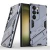 Para Samsung S24Ultra funda de teléfono móvil estilo punk S21/S30 soporte invisible Note20 cubierta protectora de negocios