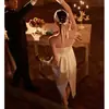 Tema de estúdio vestido de noiva fotografia de casal vestido tomara-que-caia saia rabanete sexy sereia fenda fotografia de viagem da noiva vestido de noiva leve
