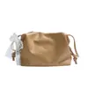 Bolso de Mano de Perlas Transfronterizo Nuevo Estilo Chino para Mujer 2025 de Moda Tendencia Bolso Nube Plegado Versátil Bolso Cruzado