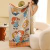 Toalla de baño de gasa de algodón puro de cuatro capas, de grado materno-infantil, gruesa, absorbente de agua, de secado rápido, para playa, para adultos y uso doméstico.