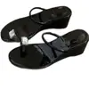 Sandalias de Cuña de Moda para Mujer Estilo Hada, de Verano 2026, Estilo Francés, con Pedrería, para Ponerse Fácilmente, para Combinar con Vestidos