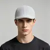 Boné de rede de verão masculino, boina de malha respirável, primavera e outono, versátil, para meia-idade e idosos, boné de aba reta, boné para trabalho ao ar livre, atacado