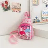 Bolso Nuevo para Niños, Bolso Cruzado Pequeño para Exteriores para Niños, Lindo Bolso de Pecho, Billetera de Dibujos Animados para Estudiante de Jardín de Infancia y Escuela Primaria, Dibujos Animados