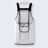 Impermeável e à Prova de Óleo Anti-incrustante Sem Lavagem e Limpo TPU Avental Feminino Cozinha Doméstica Macacão de Cozinha Resistente à Sujeira Cintura Masculina