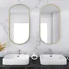 Nuevo espejo de cuerpo entero con borde de aleación de aluminio accesorio de baño espejo pasarela de baño espejo de pared de baño venta al por mayor