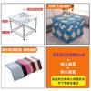 Mesa de comedor cuadrada plegable de acero inoxidable con un solo fuego para el hogar, mesa integrada con fuego para invierno de Hunan