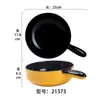 Tazón Mixto de Fideos y Arroz Malatang con Asa Tazón Maocai Polvo de Caracol Tazón Especial Tazón de Ensalada de Frutas Fideos Horneados Tazón de Arroz