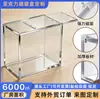 Caja de Almacenamiento Magnética de Acrílico Transfronteriza Caja de Exhibición Transparente a Prueba de Polvo Personalizada para Cartas de Juego Pokemon Caja de Almacenamiento Etb
