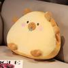 Gorra de Bola de Arroz de Dibujos Animados Capibara Almohada Manta Kabibala Manta Almohada Multifuncional Tres en Uno Muñeco de Peluche