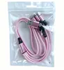 Cable de Carga Rápida 3 en 1 de 100W con Trenzado de Nylon para Teléfonos Móviles Apple y Android TYPE-C, Directo de Fábrica