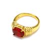 Nuevo anillo de diamantes de temperamento ligero de lujo de moda INS europeo y americano para mujer, de acero inoxidable, oro de 18 quilates, patrón de cuerda, joyería, venta directa