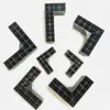 Pies de plástico para sofá altos Cuadrados trapezoidales pies de plástico para sofá almohadilla para aumentar altura accesorios de ferretería para muebles refuerzo universal
