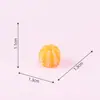 Micro Paisaje Artificial Fruta Pequeña Naranja Decoración DIY Ciega Cuerda para el Cabello Clip Accesorios para Bolsos Coche Mini Adornos Pequeños