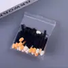 Aplicador de Sombra com Esponja Dupla 6,5cm Ferramenta de Maquiagem