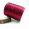 Linha 6 100 metros 2mm tecelagem DIY artesanal pingente de nó chinês pulseira de corda vermelha Benmingnian material para cordão