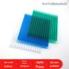 Grama verde de camada dupla Sunshine board 8mm placa oca Villa protetor solar dossel isolamento térmico e isolamento acústico PC placa de policarbonato Guangdong