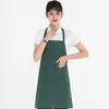 Avental publicitário impressão de logo brindes promocionais loja de milk tea de frutas supermercado loja de hot pot macacão de garçom