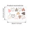 ACC32091 pegatinas de pared creativas simples personalizadas de amor pegatinas casuales pegatinas para armario pegatinas de decoración para dormitorio sala de estar