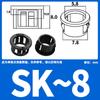 1.8/2/3/4-20 protección de cable red de alimentación hebilla de cola de cola de camarón para juguetes USB mantenimiento DIY de pequeños electrodomésticos