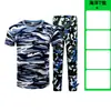 Camiseta de Moletom de Manga Curta para Treino de Estudantes para Alunos do Ensino Fundamental, Médio e Primário Conjunto de Camiseta para Treino ao Ar Livre Conjunto Completo de Roupas de Treino