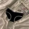 Calcinhas de algodão femininas, fundo 100% algodão, sem costura, cintura média, estilo fino de verão, estilo japonês para meninas, calcinhas triangulares plus size para estudantes