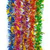 Venta al por mayor del fabricante 1.5m Cola de Fénix Superior Doble Dragón Corazón de Melocotón Cara Sonriente Burbuja Colgante de Seda Decoración de Navidad Cinta de Tiras Coloridas