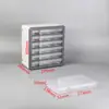 Caja de Almacenamiento de Escritorio Gruesa y Duradera Gabinete de Piezas Tipo Cajón Organizador Clasificador de Bloques de Construcción Estante de Pared