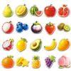 20 Piezas de Imanes de Refrigerador Magnéticos Suaves Originales de Frutas 3D Frutas Comida Ilustración Educación Temprana para Niños Pegatinas Magnéticas Impermeables Transfronterizas
