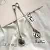 Cuchara para Hielo de Acero Inoxidable, Cuchara Creativa para Café, Cuchara para Condimentos de Mango Largo al por Mayor, Cuchara para Postres con Forma de Corazón, Cuchara para Mezclar de Aspecto Elegante, Regalo