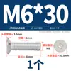 Tornillos de Aluminio Dorado Tornillos de Aleación de Aluminio 6061 Tornillos de Cabeza Phillips Tornillos para Máquina de Cabeza Plana de Aluminio M4M5M6M8